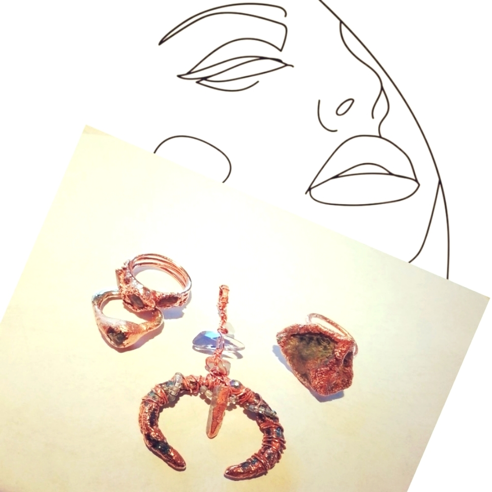 Hand crafted jewelry priced per piece